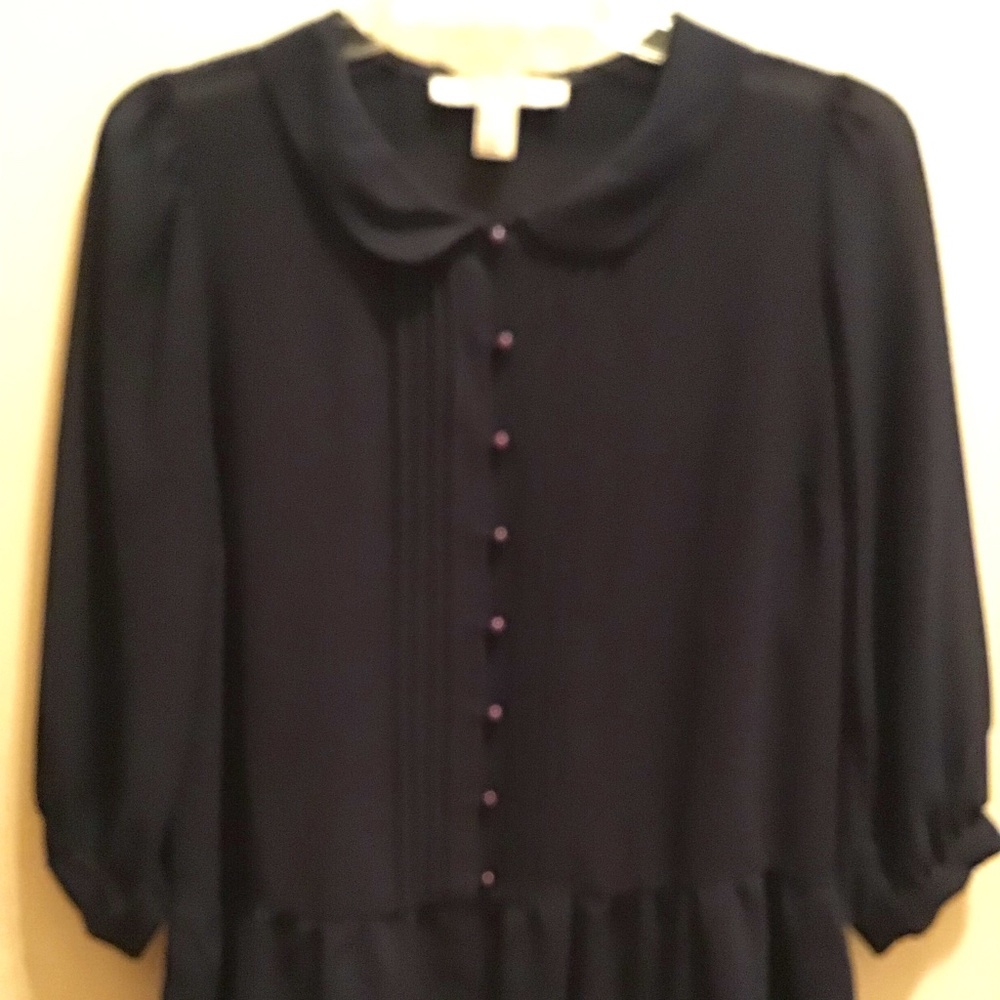 Women’s Navy Blue Blouse by Forever 21